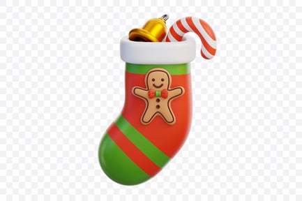Preview: Gingerbread Man Stocking