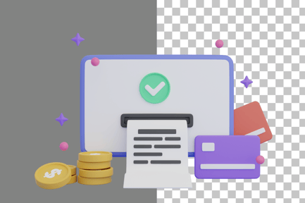 Preview: Payment Success 3D Icon