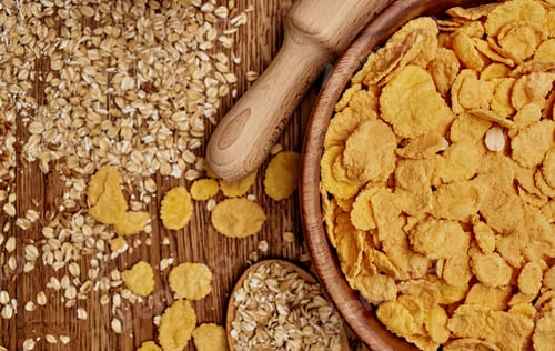 Preview: Whole grains cereals cereals wooden board table food preparation
