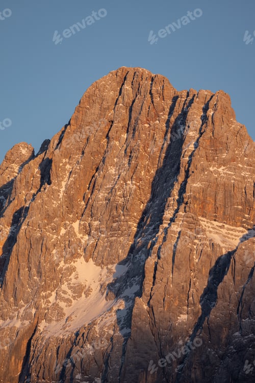 Preview: Sunset in the Julian Alps, Mt. Skrlatica, Triglav National Park