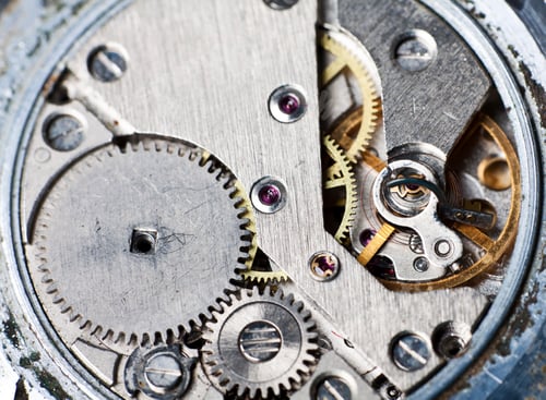 Preview: Close-up on clock mechanism