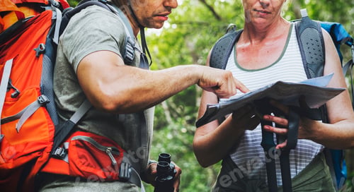 Preview: Checking on the map for directions