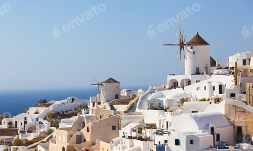 Preview: Windmill in Oia, Santorini.