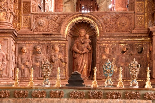 Preview: Church of St. Francis of Assisi, Roman Catholic church, Goa, India.