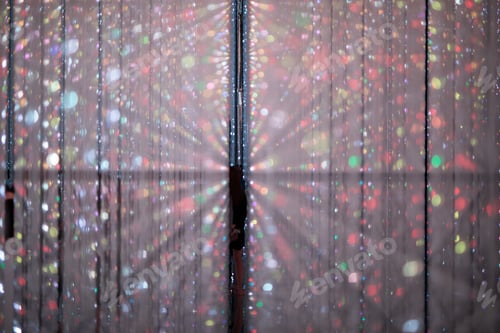 Preview: row line lights shine shining disco party