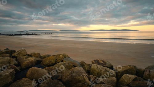 Preview: Sunrise at Silverstrand beach in Galway, Ireland