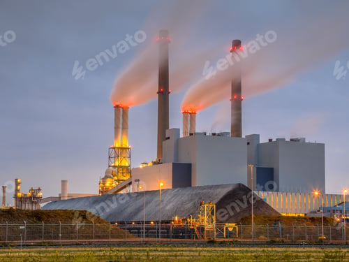 Preview: Working Coal powered power plant Rotterdam
