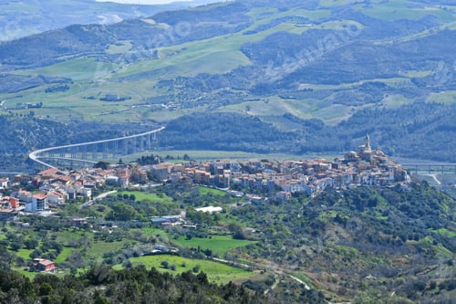 Preview: The Molise village of Gualdialfiera, Italy.