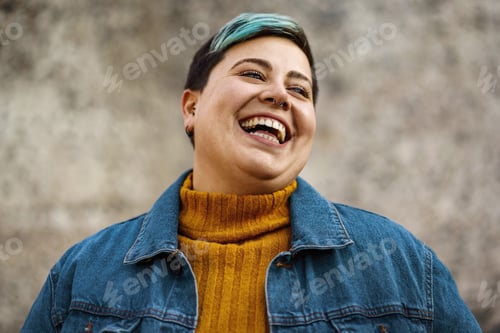 Preview: Portrait of an androgynous woman
