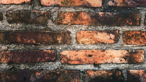 Preview: Brickwall dirty background wallpaper empty older architecture pattern rough texture cement abstract