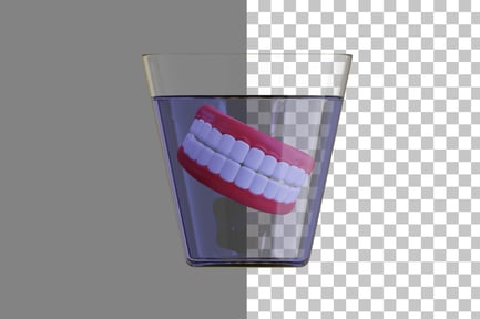 Preview: False Teeth 3D Icon
