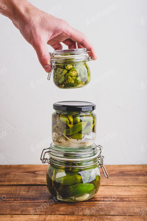 Preview: Freshly Pickled Jalapeno Peppers