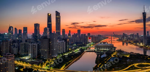 Preview: aerial photo of guangzhou
