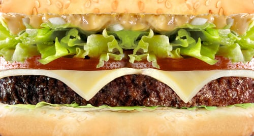 Preview: Cheeseburgermacro close-up