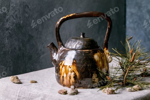 Preview: Handmade ceramic teapot