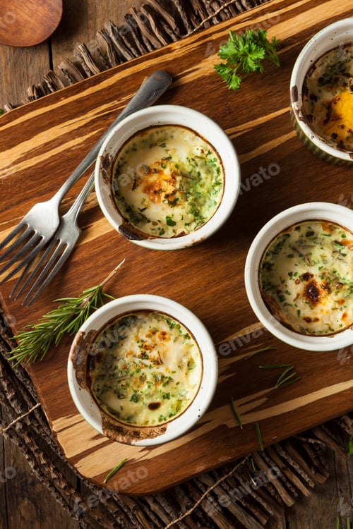 Preview: Cream Egg Bake in Ramekin