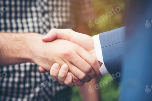 Preview: Diversity volunteer Teamwork friendship holding hands together. Multiethnic Business people team