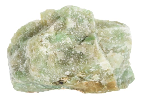 Preview: raw grossular-vesuvian rodingite mineral isolated