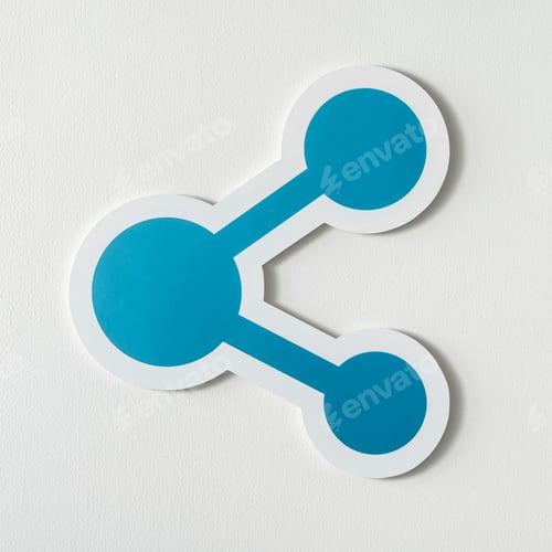 Preview: Symbol of sharing technology icon