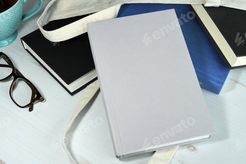 Preview: Blank book cover for mock up