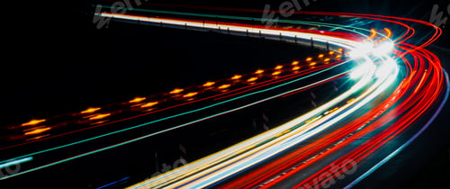 Preview: lights of cars at night