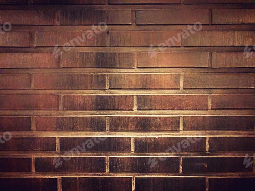 Preview: Dark brick wall background