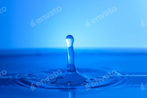 Preview: Drop of clear water