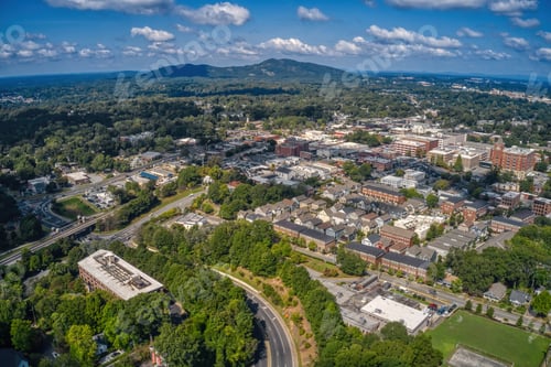 Preview: Aerial View of the Atlanta Suburb of Marietta, Georgia