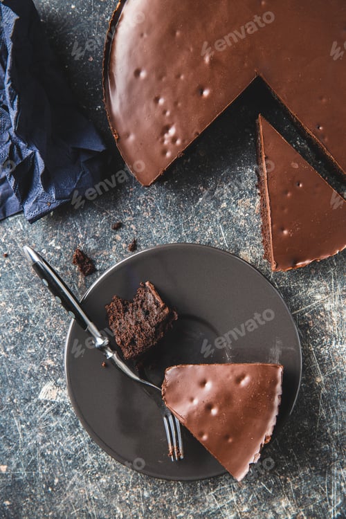Preview: Chocolate brownies cake.