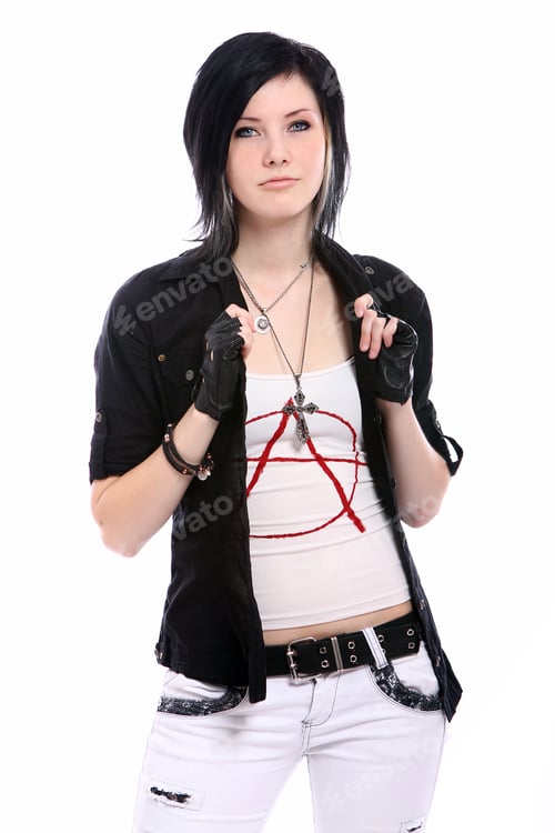 Preview: Young punk girl
