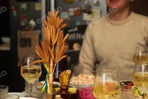 Preview: Christmas at Ukraine. A warm, authentic scene of Ukrainian Christmas traditions