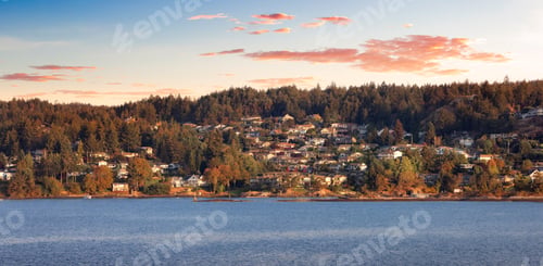 Preview: Residential Homes by the Ocean in the City of Nanaimo. Sunrise Sky