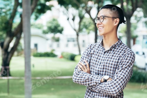 Preview: Cheerful Confident Young Man