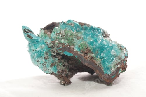 Preview: rosasite and calcite