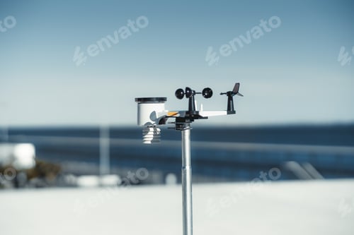 Preview: Sleek Wireless Weather Station, Blue Skies