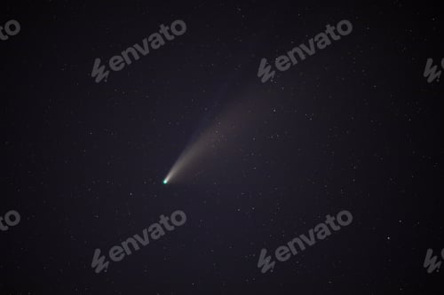 Preview: close up of comet Neowise
