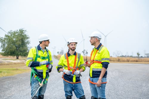 Preview: Wind turbine engineer,Engineer maintains and controls wind turbine energy.