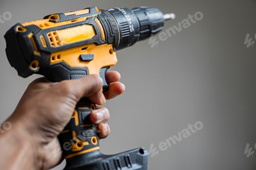 Preview: Hand Holding Cordless Power Drill