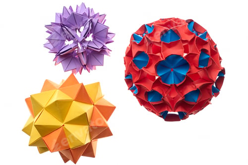 Preview: Perfect 3D modular origami balls