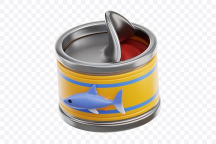 Preview: Pellet Fish Food Can