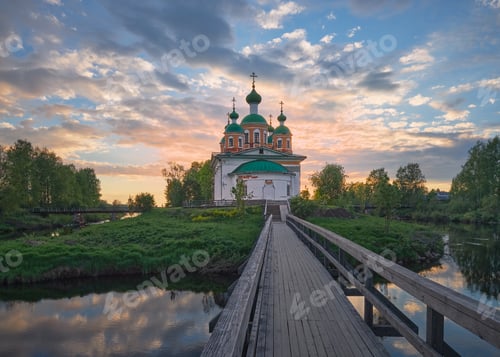 Preview: Orthodox Church in Russian Olonets.