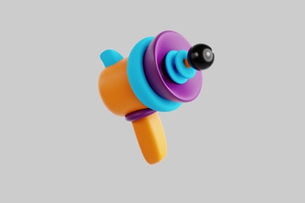 Preview: Colorful ray gun