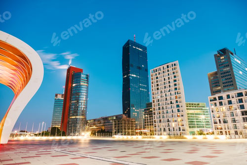 Preview: Skyscrapers and modern architecture in Vienna Austria