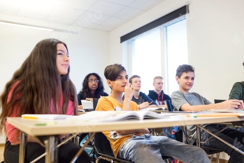 Preview: Students engaged in a classroom setting.