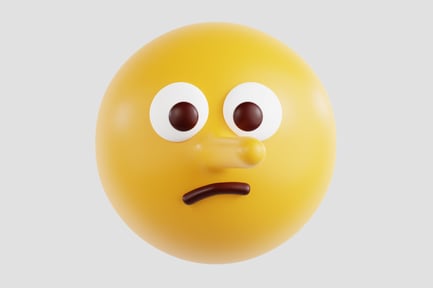 Preview: 3D Lying Face Emoji