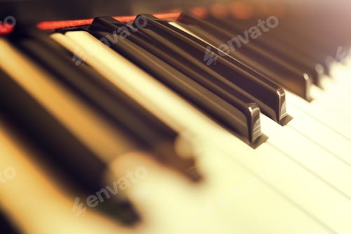 Preview: Piano keyboard keys