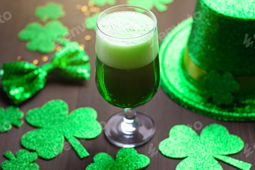 Preview: Green beer for Saint Patrick's Day