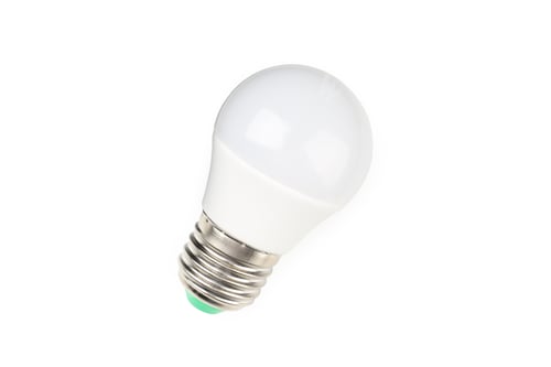 Preview: Energy saving bulb isolated on white background