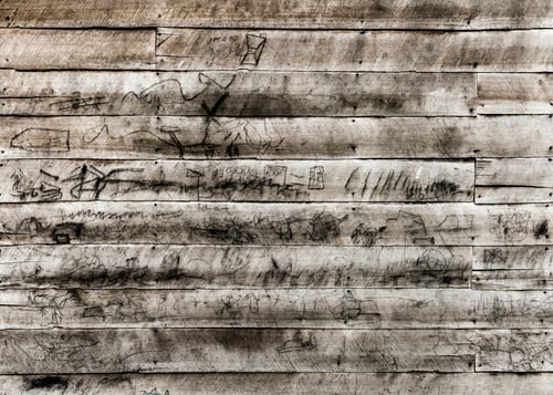 Preview: Handmade story on woodboard in Nord Kivu