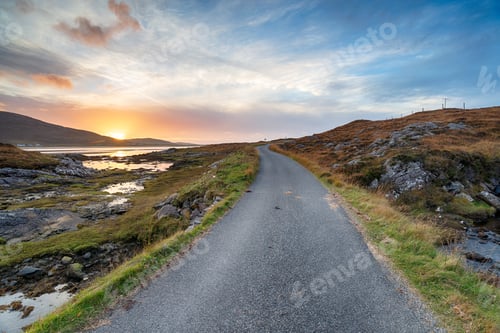 Preview: Sunset over the Isle of Harris